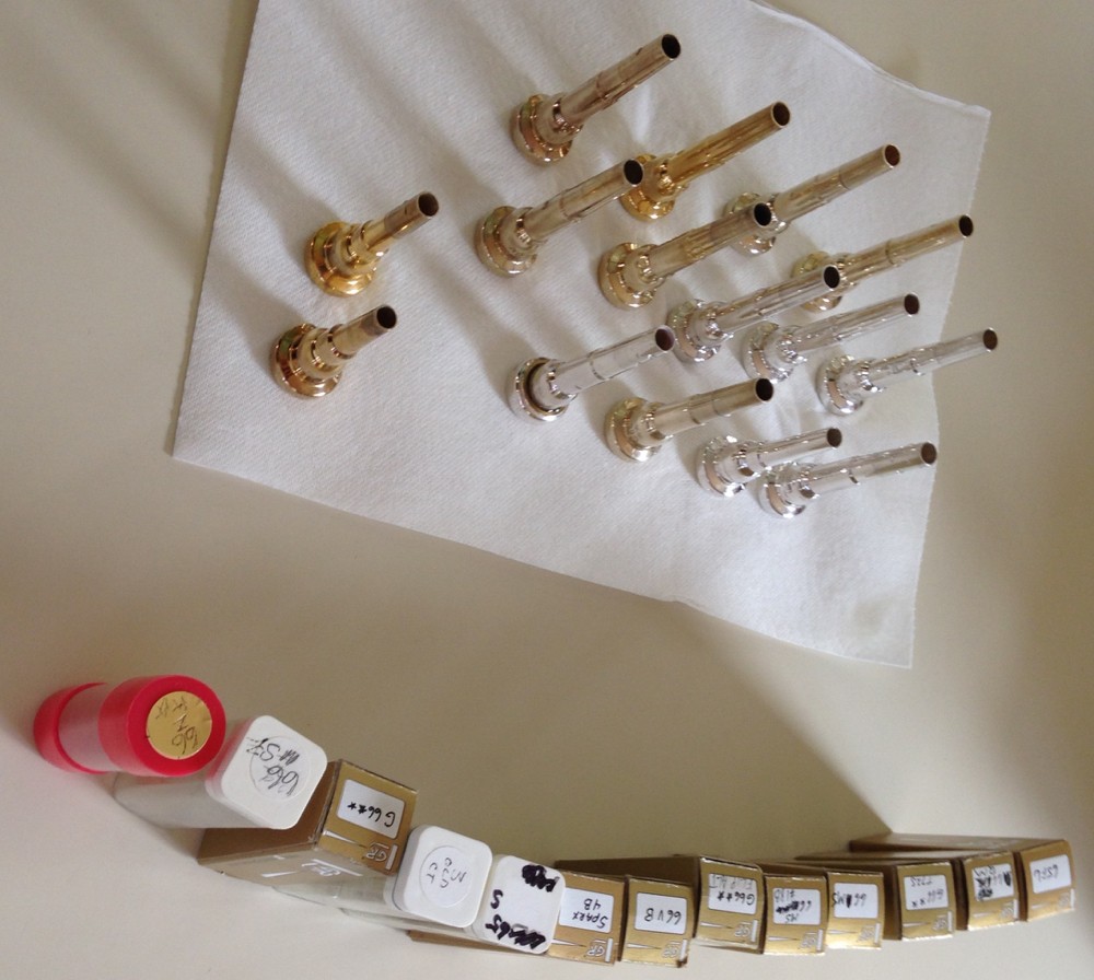 Gary Radtke GR mouthpieces (USED)