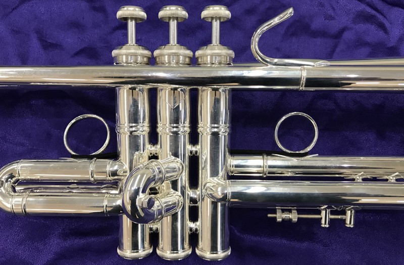 Med Bach Stradivarius Bb Trumpet 3rd Slide Assembly Waterkey Standard Large 