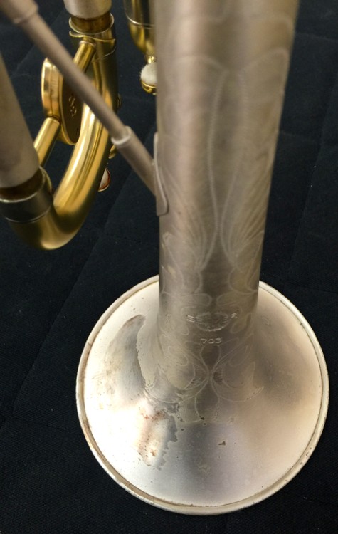 Selmer Chorus 80J S/N 87559 Silver Matte Finish with Engraving & Reeves PVA - Image 6