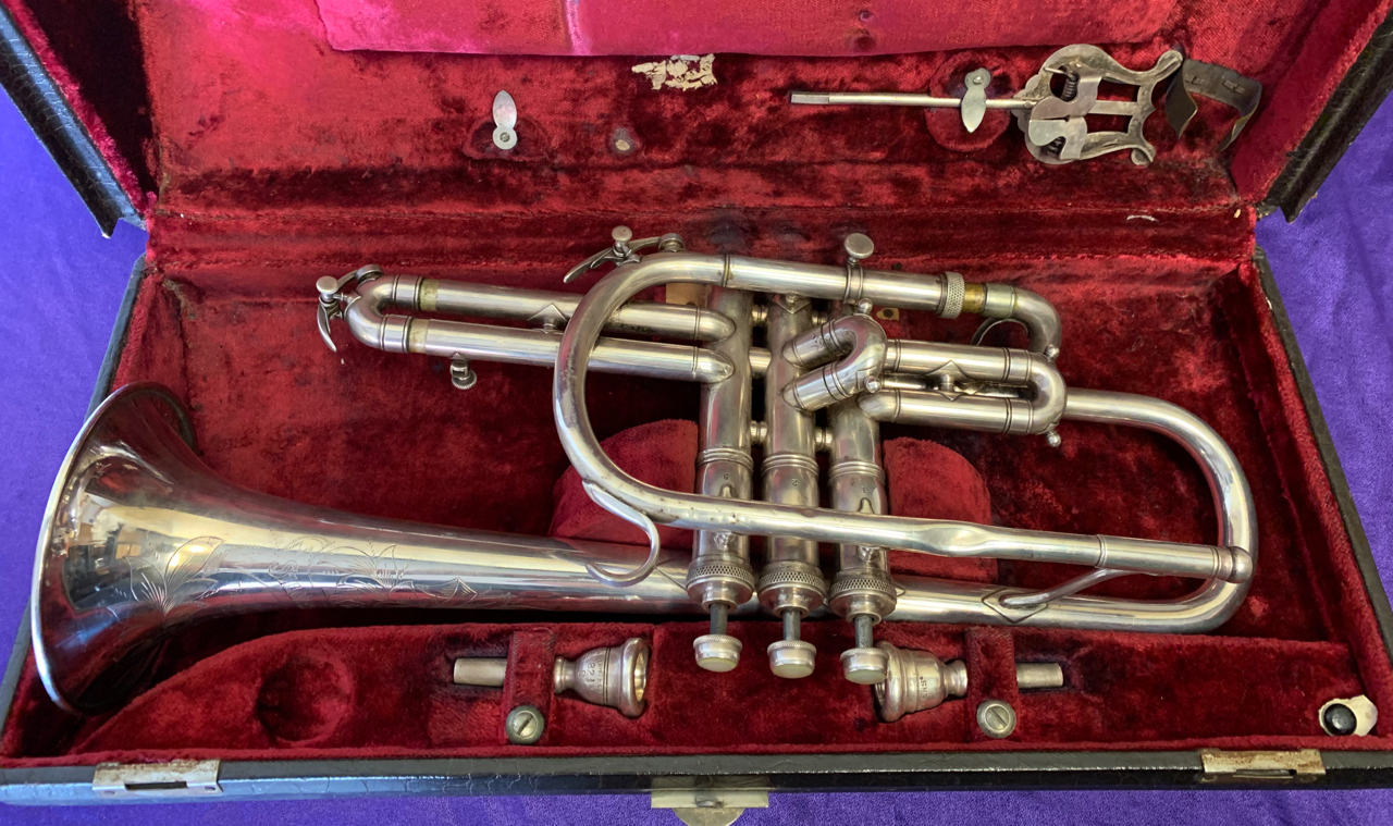 King silvertone cornet new arrivals
