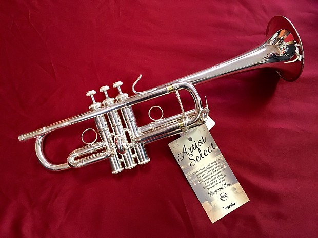 Bach Philadelphia Series Stradivarius C Trumpet Silver Silver 