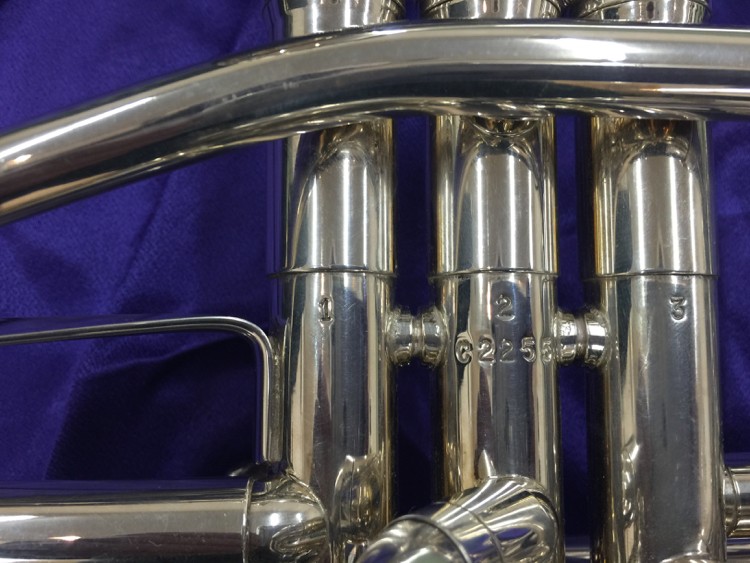 DEG “Classic” Sax-Shaped Trumpet S/n C2712 RARE! - Image 9