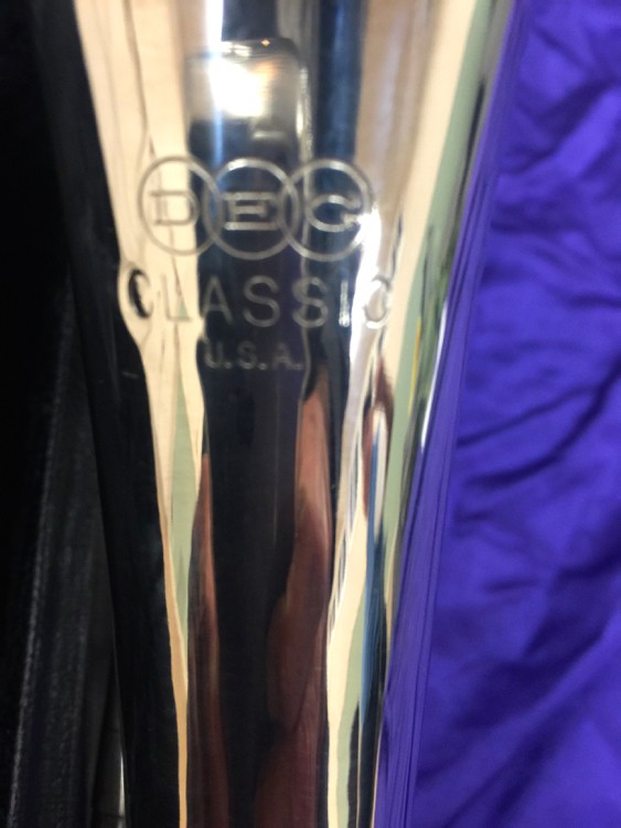 DEG “Classic” Sax-Shaped Trumpet S/n C2712 RARE! - Image 8