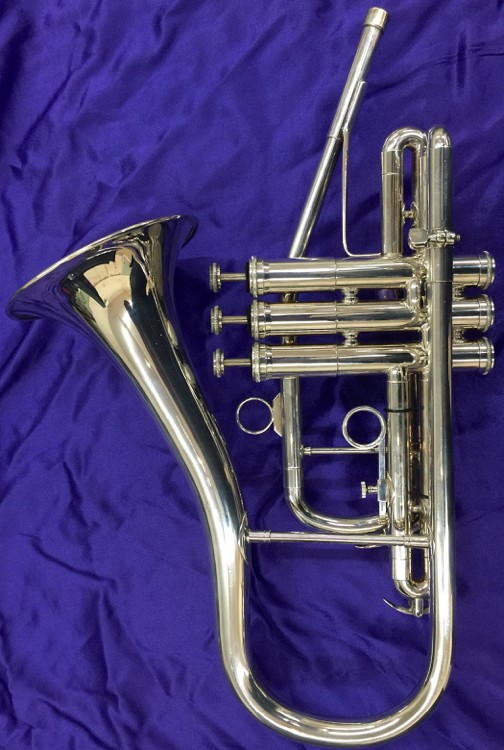 DEG “Classic” Sax-Shaped Trumpet S/n C2712 RARE! - Image 6