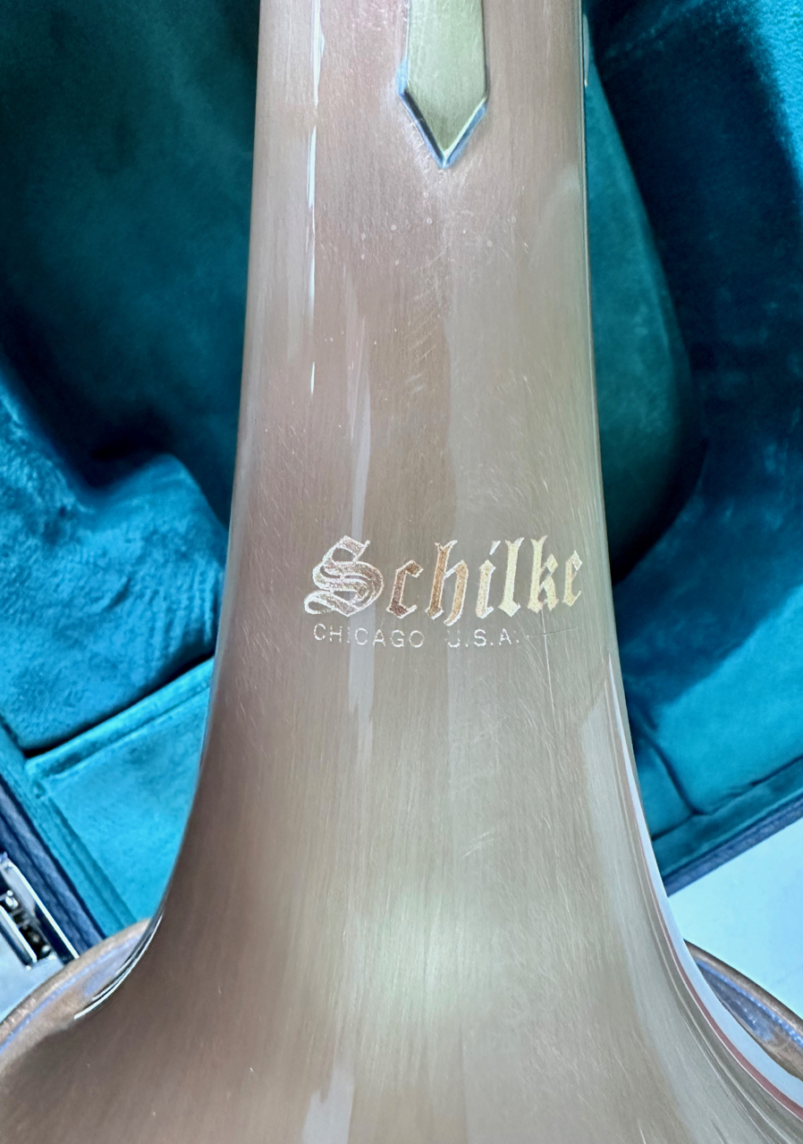 Schilke 1040FL-BrL Bb Flugelhorn S/n 72629 (w/ Rose Brass Bell, Brushed Lacquer) - Image 9