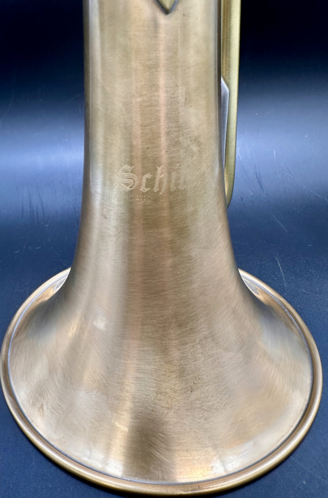 Schilke 1040 FL Bb Flugelhorn Scratched RAW BRASS S/n 64180 “Used” Like