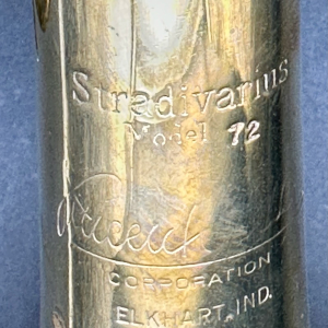 Bach Stradivarius MLV 'Vindabona' 72 SN/ 51909 W/Reeves & Melk Overhaul