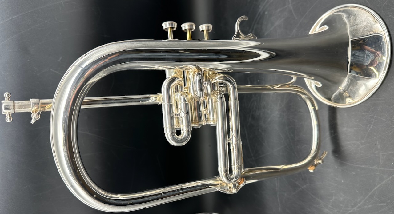 Couesnon Flugelhorn S/n 76064 W/ Reeves & Sonic Clean - Image 12
