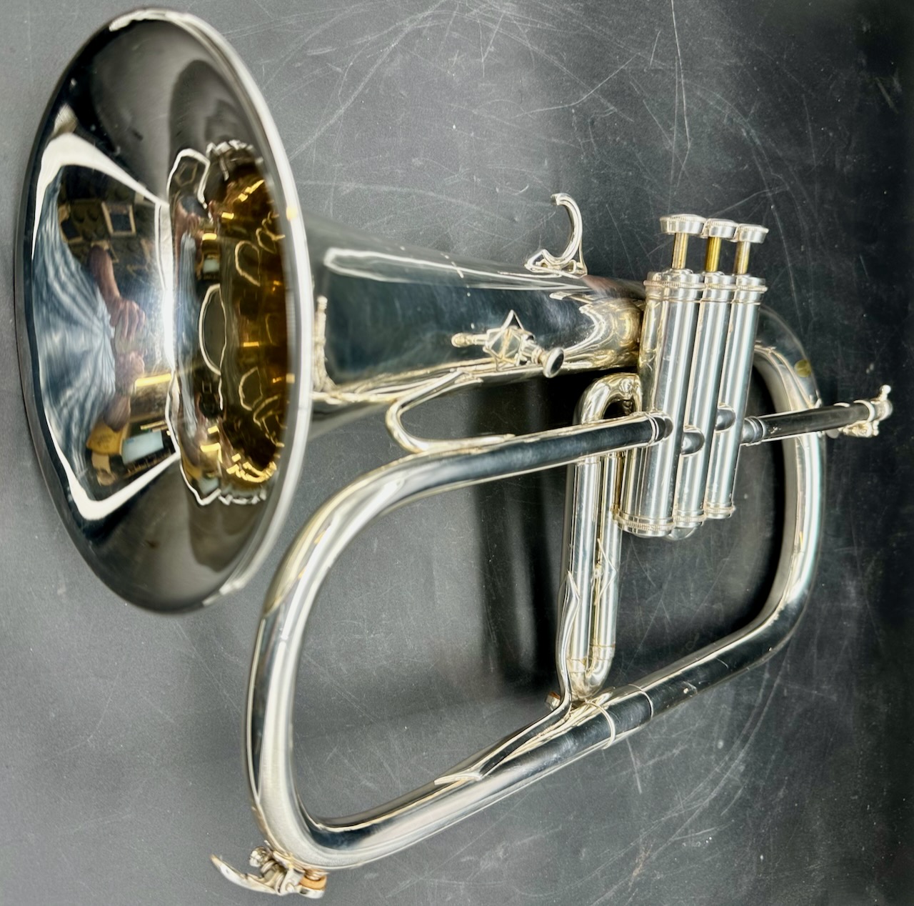 Couesnon Flugelhorn S/n 76064 W/ Reeves & Sonic Clean - Image 23