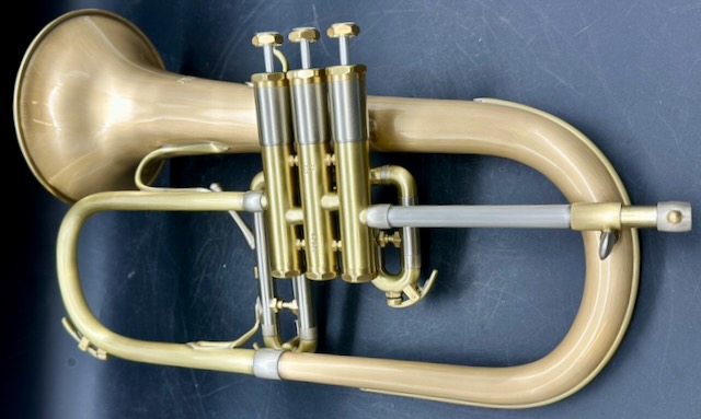 Schilke 1040FL-BrL  Bb Flugelhorn S/n 72629   (w/ Rose Brass Bell, Brushed Lacquer) - Image 16