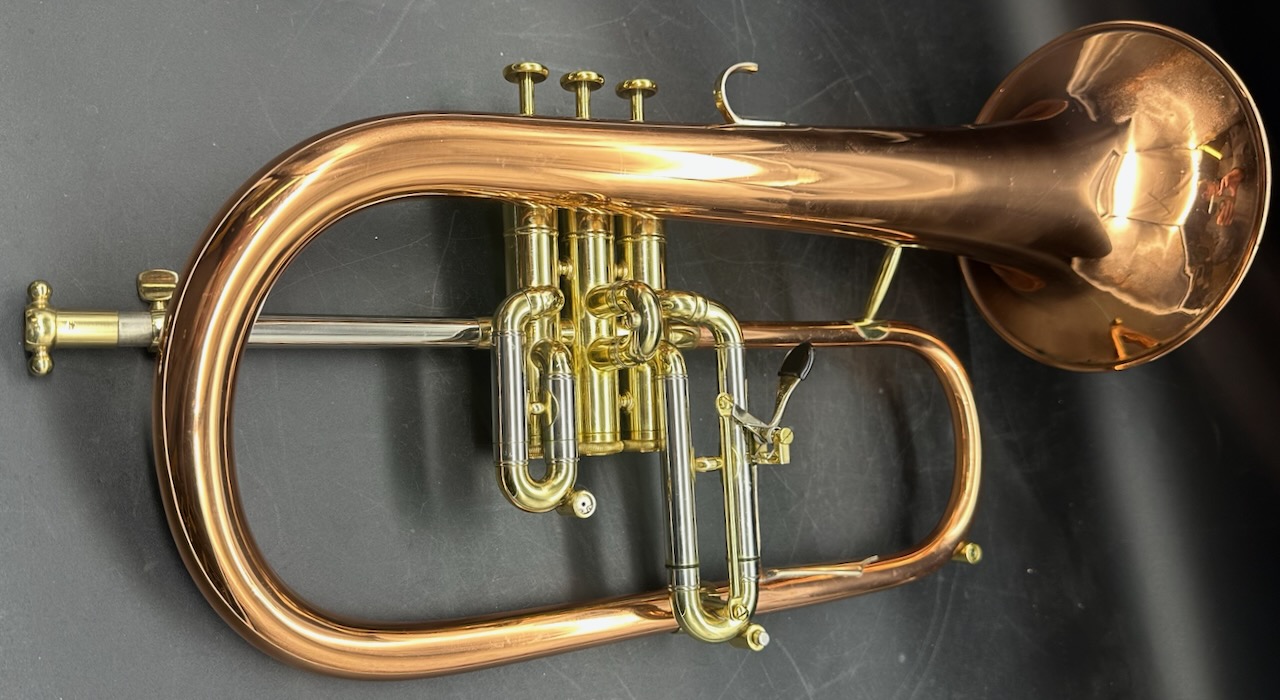 Kanstul Mdl 1525 Flugelhorn S/n 32759 w/ Case and Mpc - Image 7