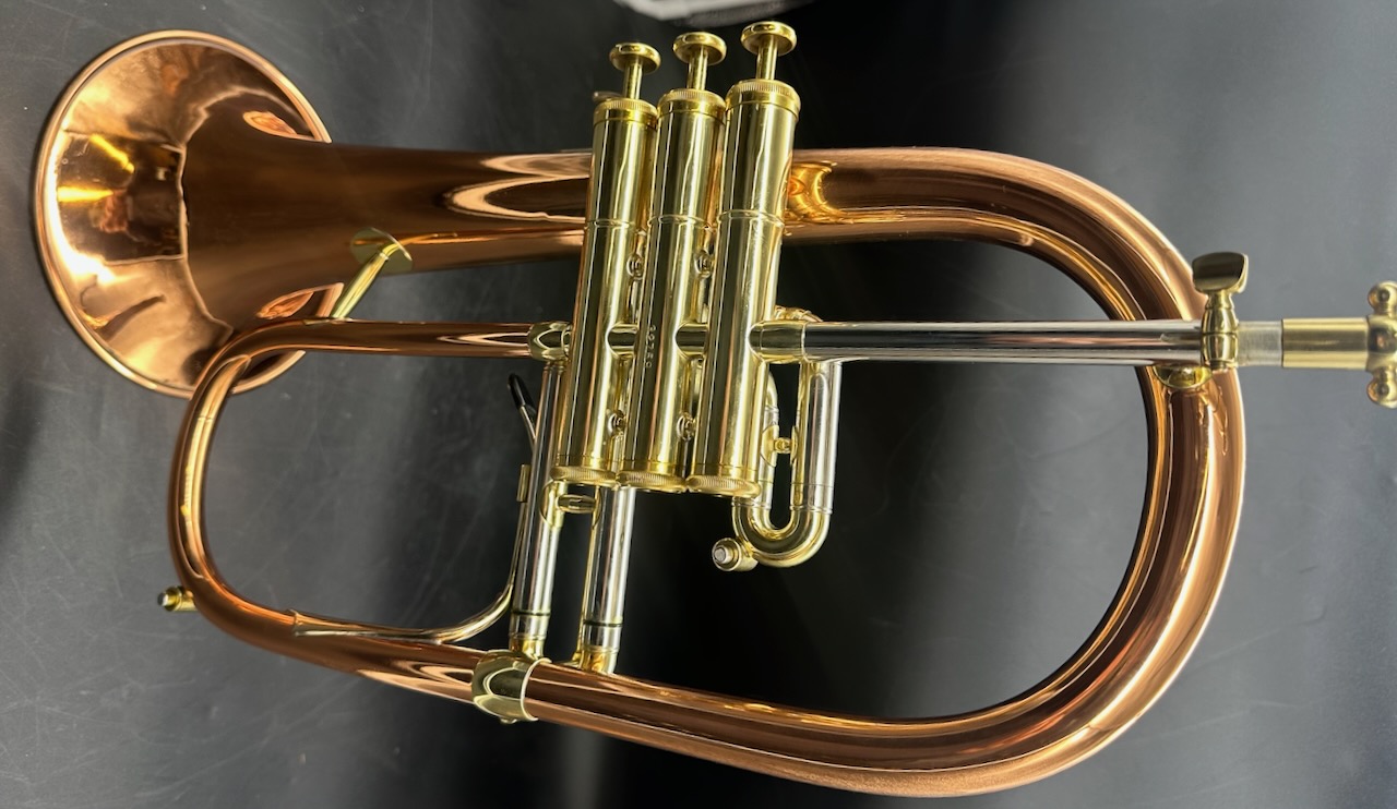 Kanstul Mdl 1525 Flugelhorn S/n 32759 w/ Case and Mpc - Image 6