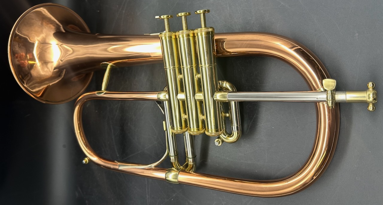 Kanstul Mdl 1525 Flugelhorn S/n 32759 w/ Case and Mpc - Image 8