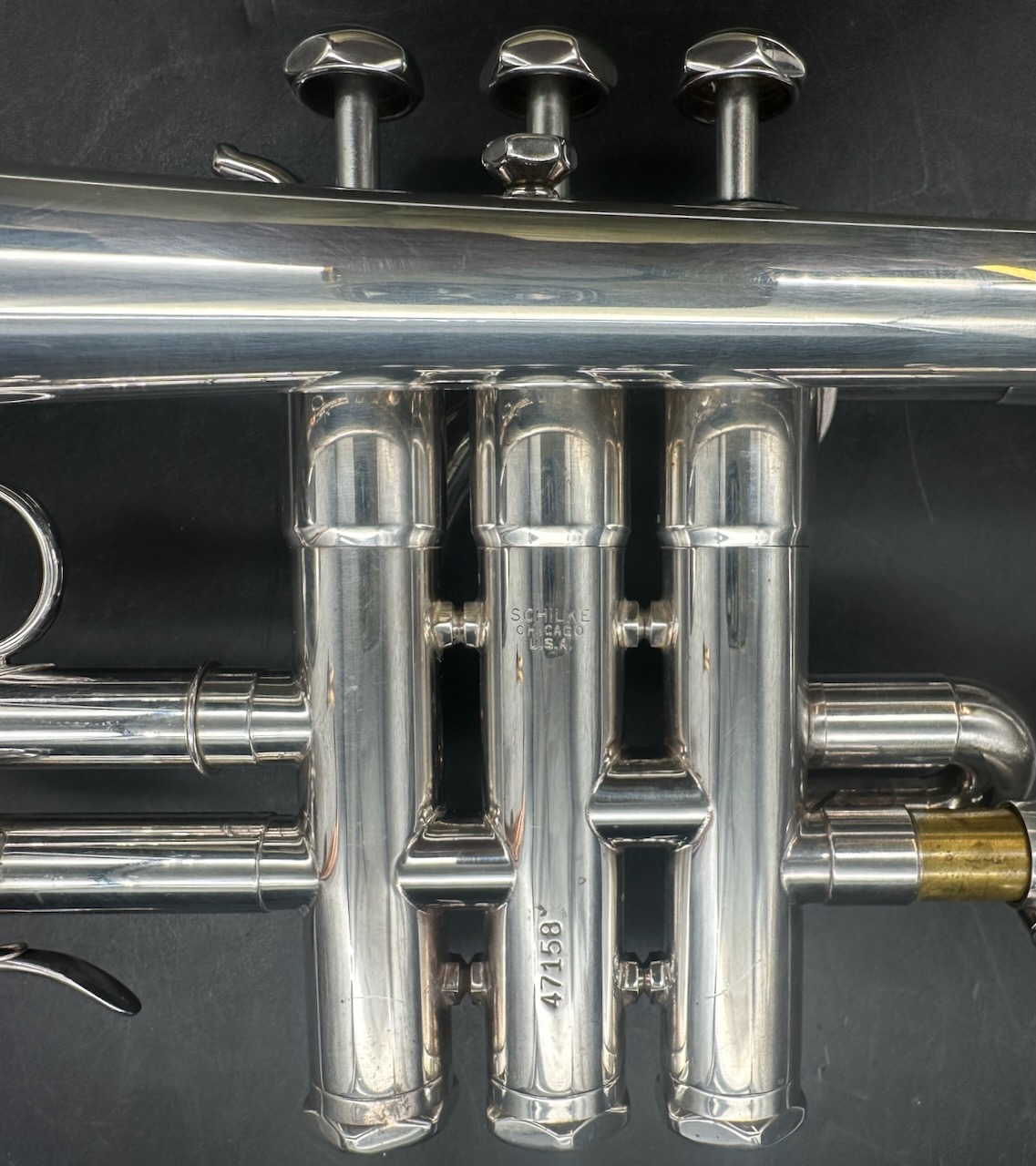 Schilke G1L (Serial #47152) W/ extra copper G bell - Image 7