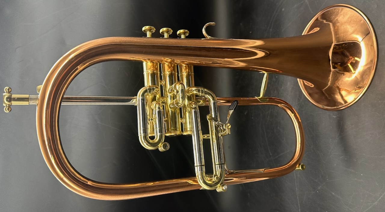 Kanstul Mdl 1525 Flugelhorn S/n 32759 w/ Case and Mpc