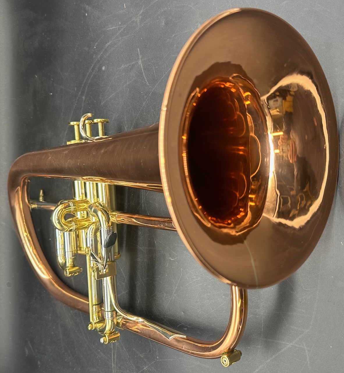 Kanstul Mdl 1525 Flugelhorn S/n 32759 w/ Case and Mpc - Image 10