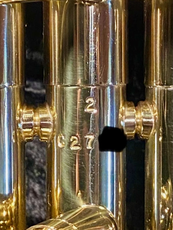 DEG “Classic” Sax-Shaped Trumpet S/n C2712 RARE! - Image 5