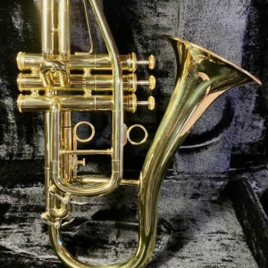DEG “Classic” Sax-Shaped Trumpet S/n C2712 RARE!
