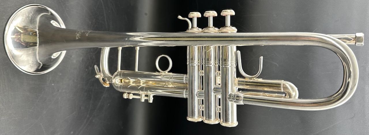 Bach Stradivarius 37 ML • S/N 100352 • Elkhart • Excellent Silver Plate • Original Case & 10½C Mouthpiece - Image 5