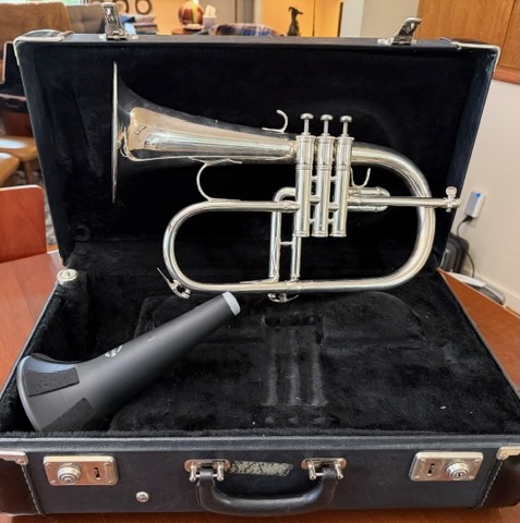 Benge 3FL Flugelhorn S/n 42313 (Silver Plate) - Image 2
