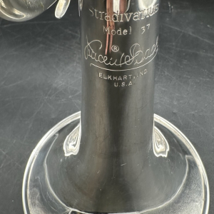 Bach Stradivarius 37 ML • S/N 100352 • Elkhart • Excellent Silver Plate • Original Case & 10½C Mouthpiece