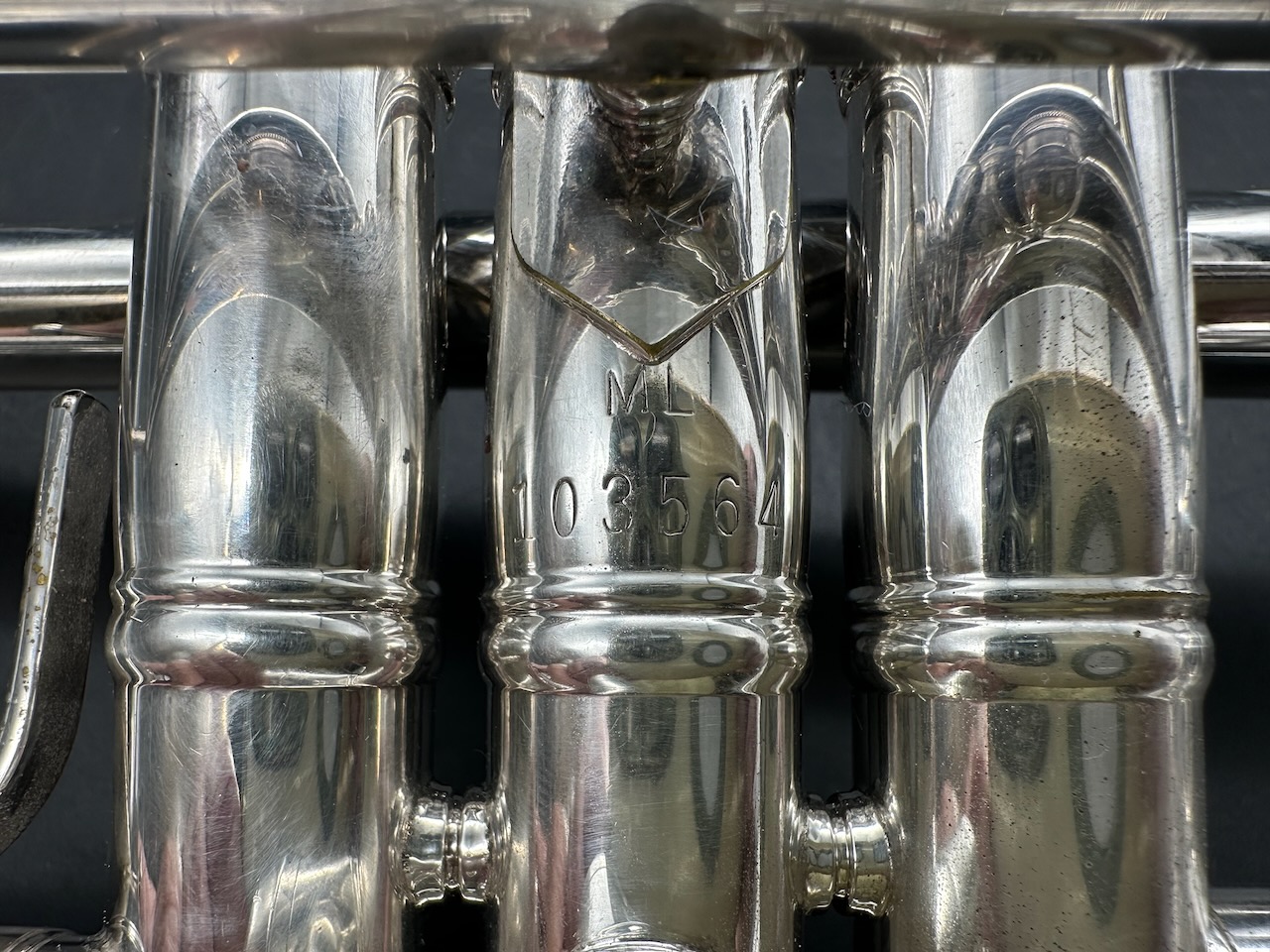 Bach Stradivarius 43* Lightweight S/N 103564 Silver Plate (Circa 1974) - Image 12