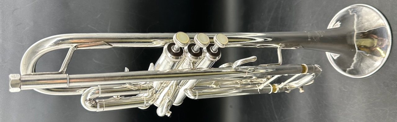 Bach Stradivarius 43* Lightweight S/N 103564 Silver Plate (Circa 1974) - Image 3