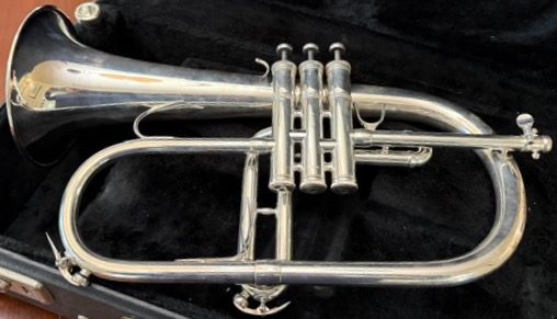 Benge 3FL Flugelhorn S/n 42313 (Silver Plate) - Image 7