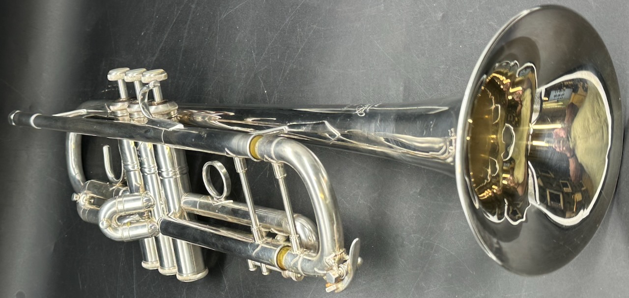 Bach Stradivarius 37 ML • S/N 100352 • Elkhart • Excellent Silver Plate • Original Case & 10½C Mouthpiece - Image 12