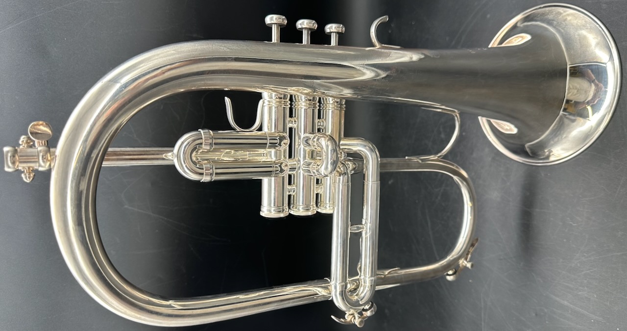 Benge 3FL Flugelhorn S/n 42313 (Silver Plate) - Image 12