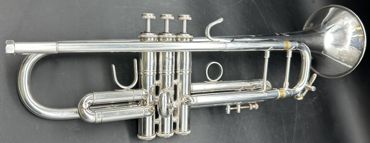 Bach Stradivarius 43* Lightweight S/N 103564 Silver Plate (Circa 1974) - Image 5