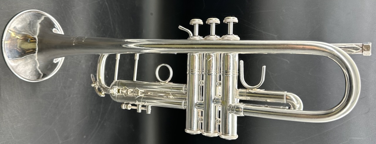 Bach Stradivarius 43* Lightweight S/N 103564 Silver Plate (Circa 1974) - Image 4