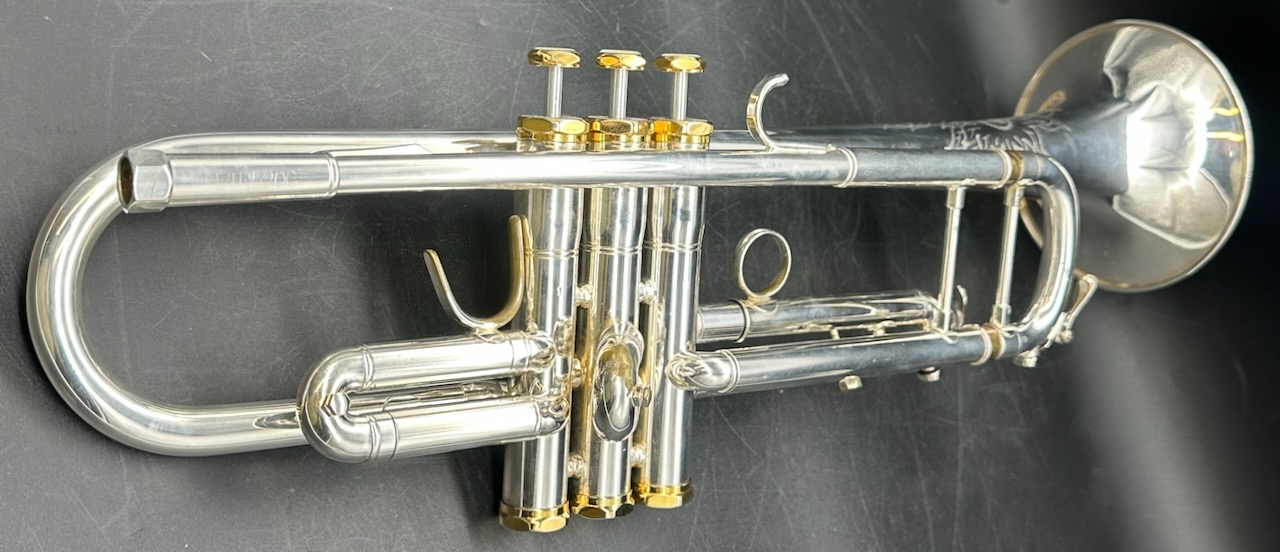 Eastman Mdl ETR 520GS S/n 511288 Silver W/ Gold Trim - Image 7