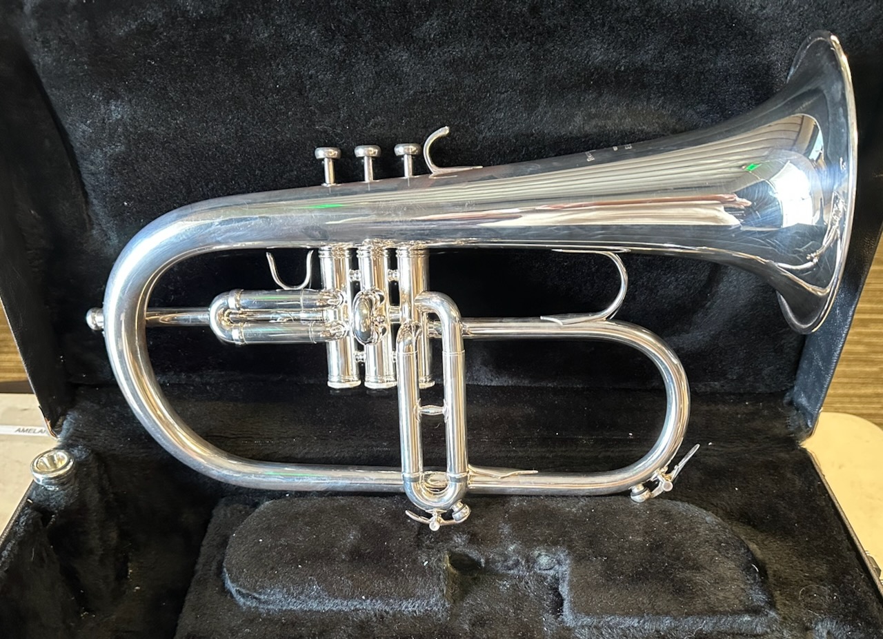 Benge 3FL Flugelhorn S/n 42313 (Silver Plate) - Image 9