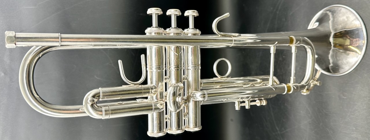 Bach Stradivarius 43* Lightweight S/N 103564 Silver Plate (Circa 1974) - Image 2