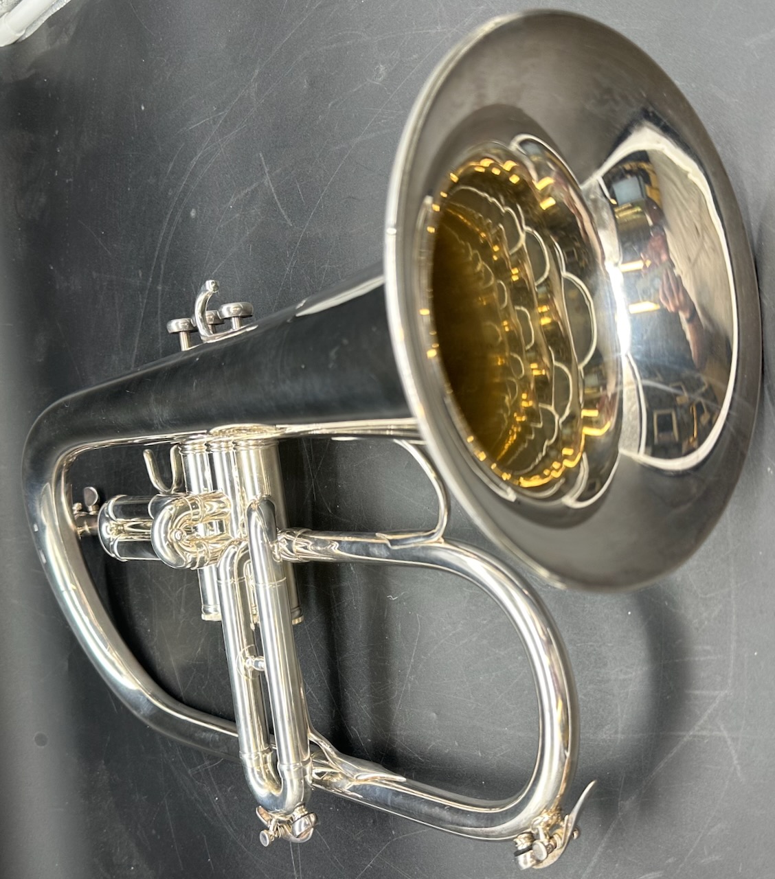 Benge 3FL Flugelhorn S/n 42313 (Silver Plate) - Image 16