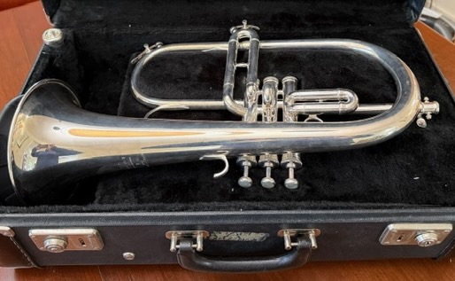 Benge 3FL Flugelhorn S/n 42313 (Silver Plate) - Image 8