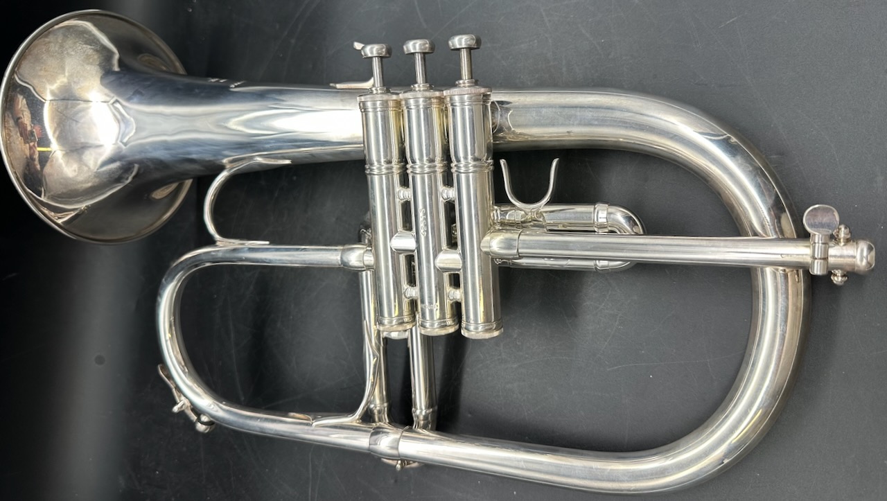 Benge 3FL Flugelhorn S/n 42313 (Silver Plate) - Image 15