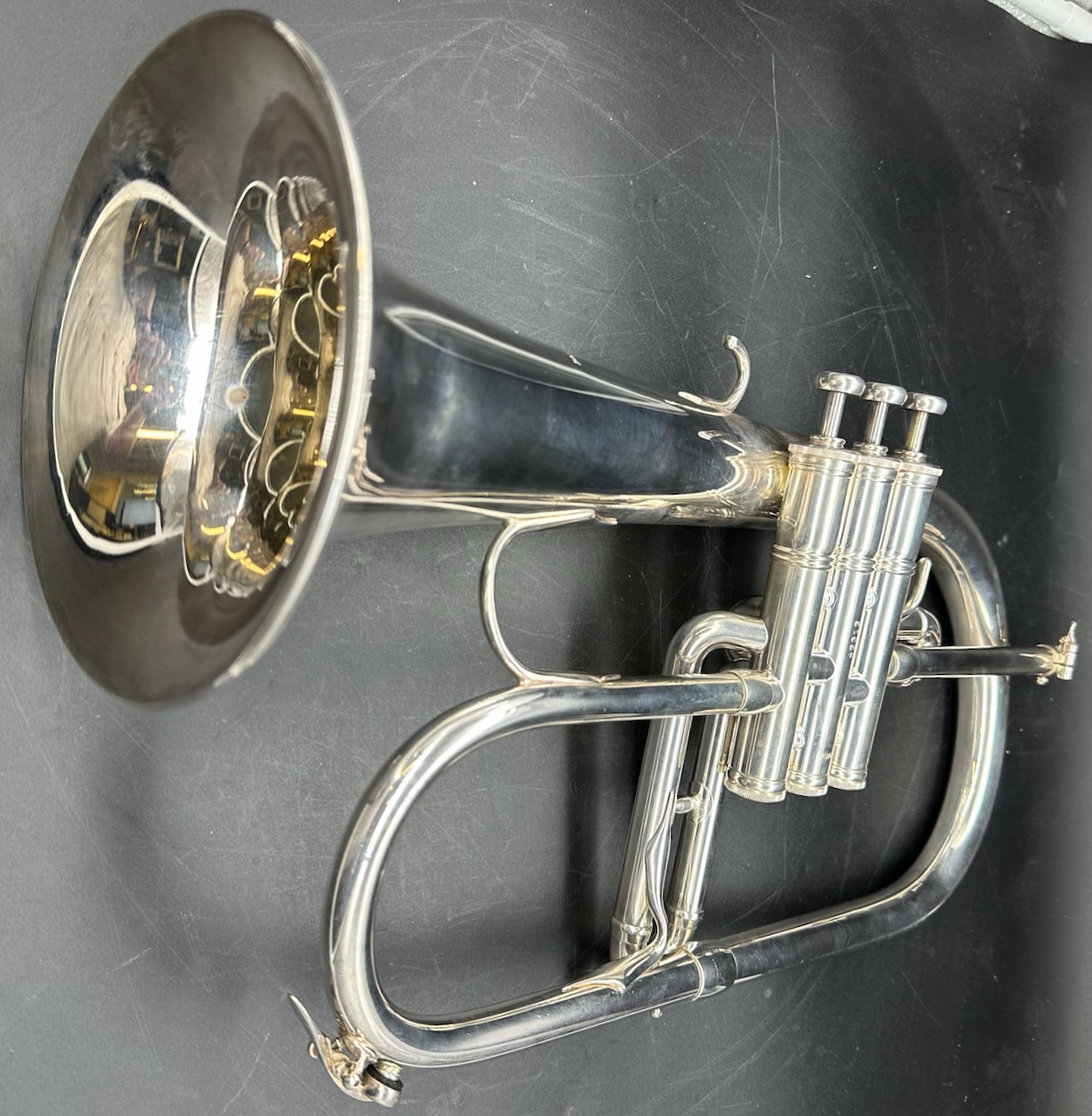 Benge 3FL Flugelhorn S/n 42313 (Silver Plate) - Image 17