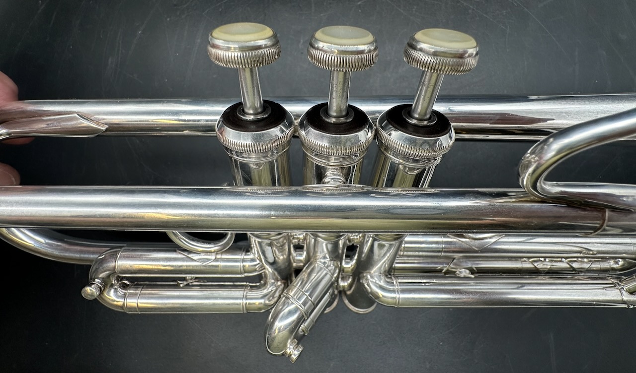 Bach Stradivarius 43* Lightweight S/N 103564 Silver Plate (Circa 1974) - Image 8