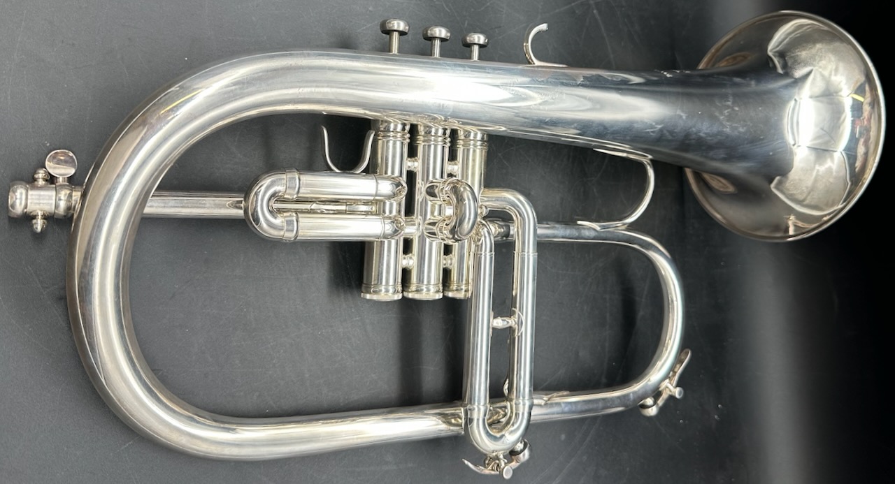 Benge 3FL Flugelhorn S/n 42313 (Silver Plate) - Image 14