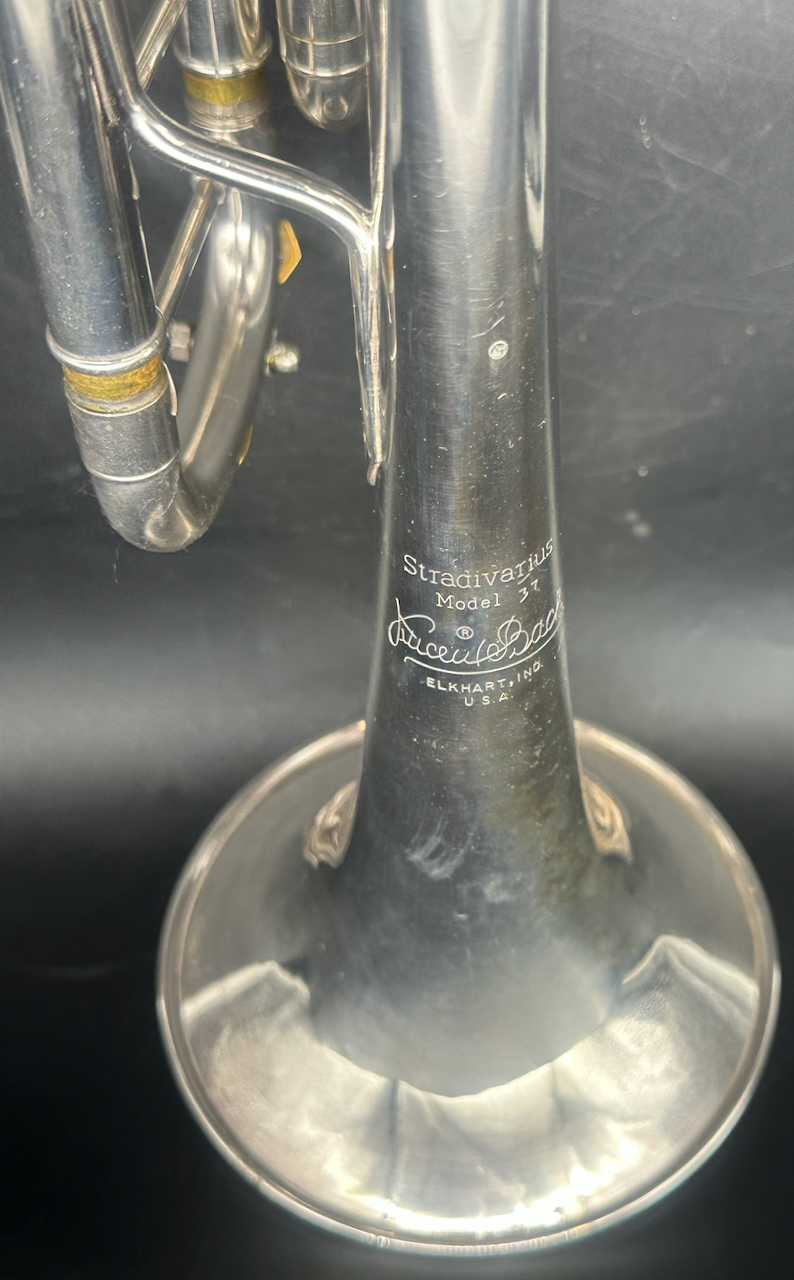 Bach Stradivarius Model 37 ML Trumpet S/n 165228 - Image 9
