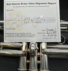 Yamaha YTR- 9445CH S/n D57889 W/ Reeves Alignment  3rd Vented Slide Gen III