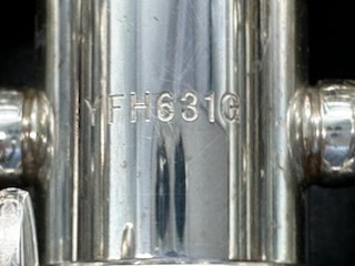 Yamaha YFH-631G Flugelhorn S/n 458175 (Silver Plate) - Image 13