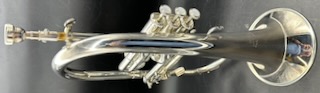 Yamaha YFH-631G Flugelhorn S/n 458175 (Silver Plate) - Image 3