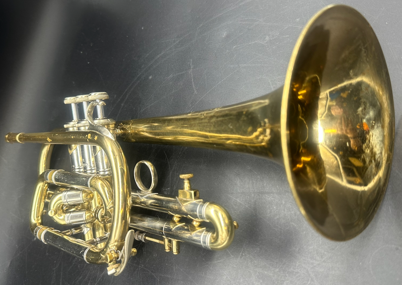 Bach Stradivarius Mount Vernon Cornet — S/N 21183 ( Circa 1961 ) - Image 12