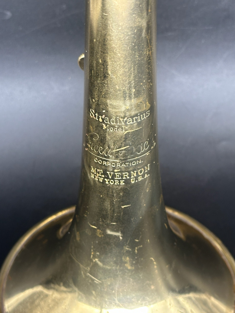 Bach Stradivarius Mount Vernon Cornet — S/N 21183 ( Circa 1961 ) - Image 11