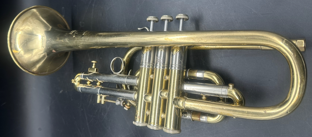 Bach Stradivarius Mount Vernon Cornet — S/N 21183 ( Circa 1961 ) - Image 9