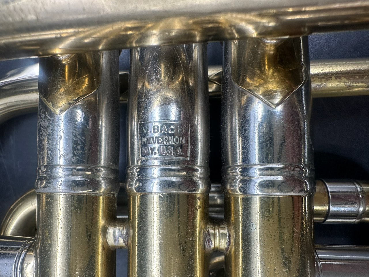 Bach Stradivarius Mount Vernon Cornet — S/N 21183 ( Circa 1961 ) - Image 10