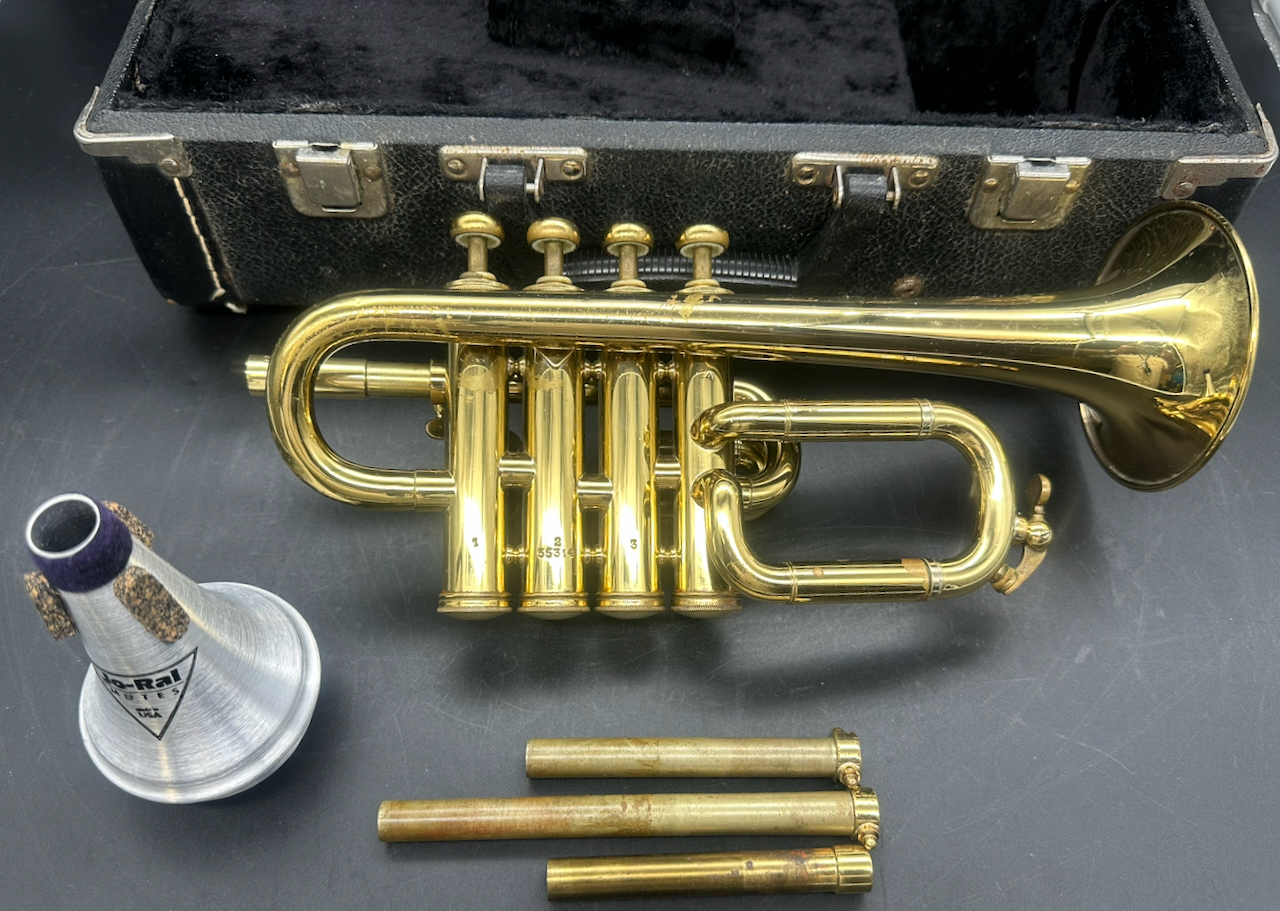 Selmer Paris Piccolo Trumpet S/n 55314 - Image 6